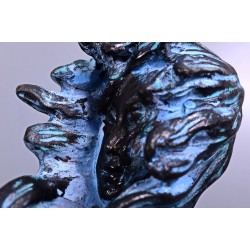 Glosa II - sculptură în lut ars, artist Petru Leahu